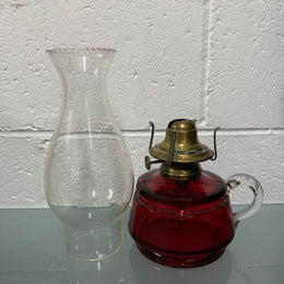 Victorian Glass Finger Lamp