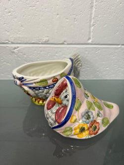 Vintage Italian Hen Tureen | Antique & Vintage | Moonee Ponds Antiques | Australia Wide Delivery