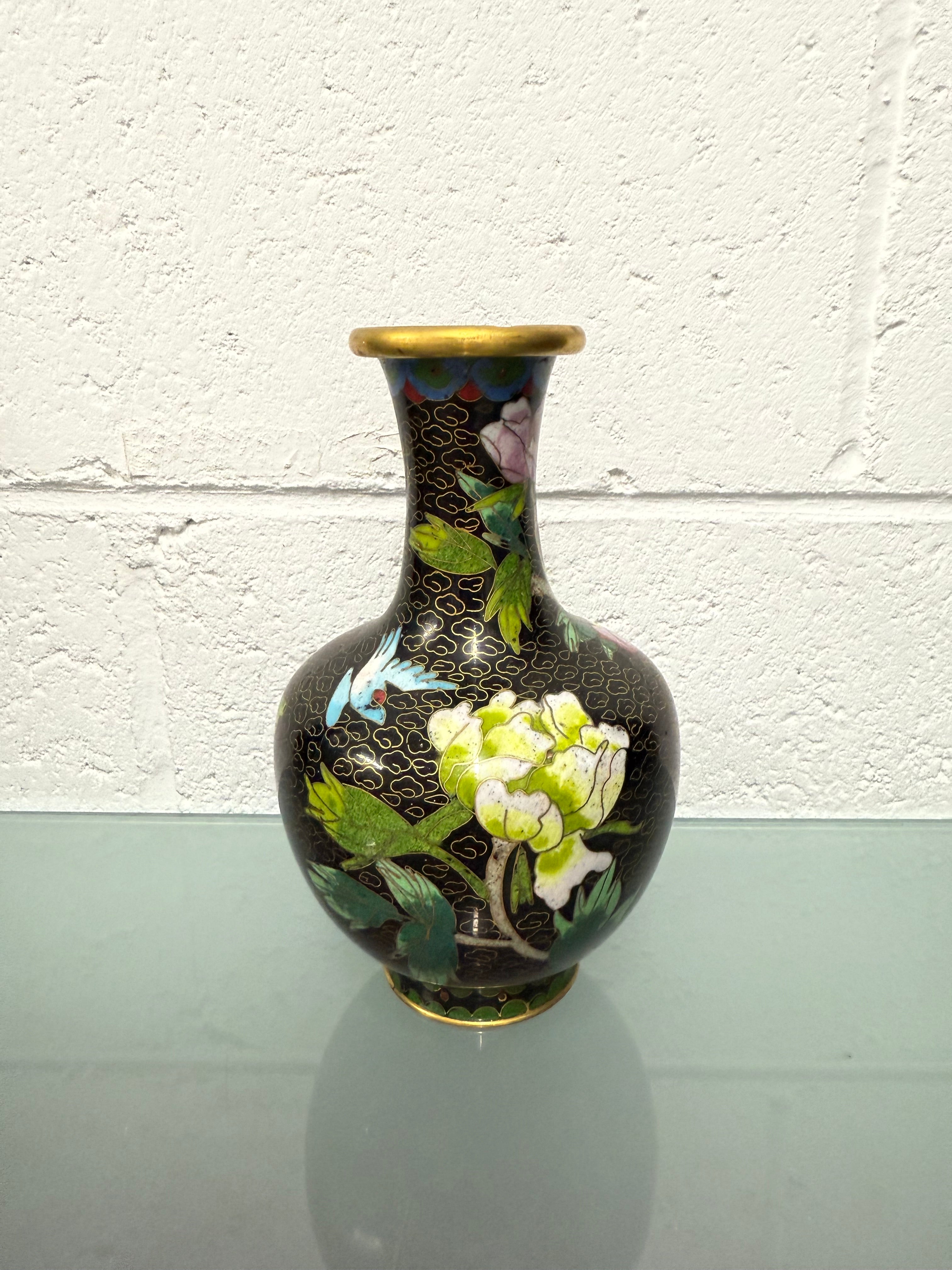 Vintage Cloisonne Vase | Antique & Vintage | Moonee Ponds Antiques | Australia Wide