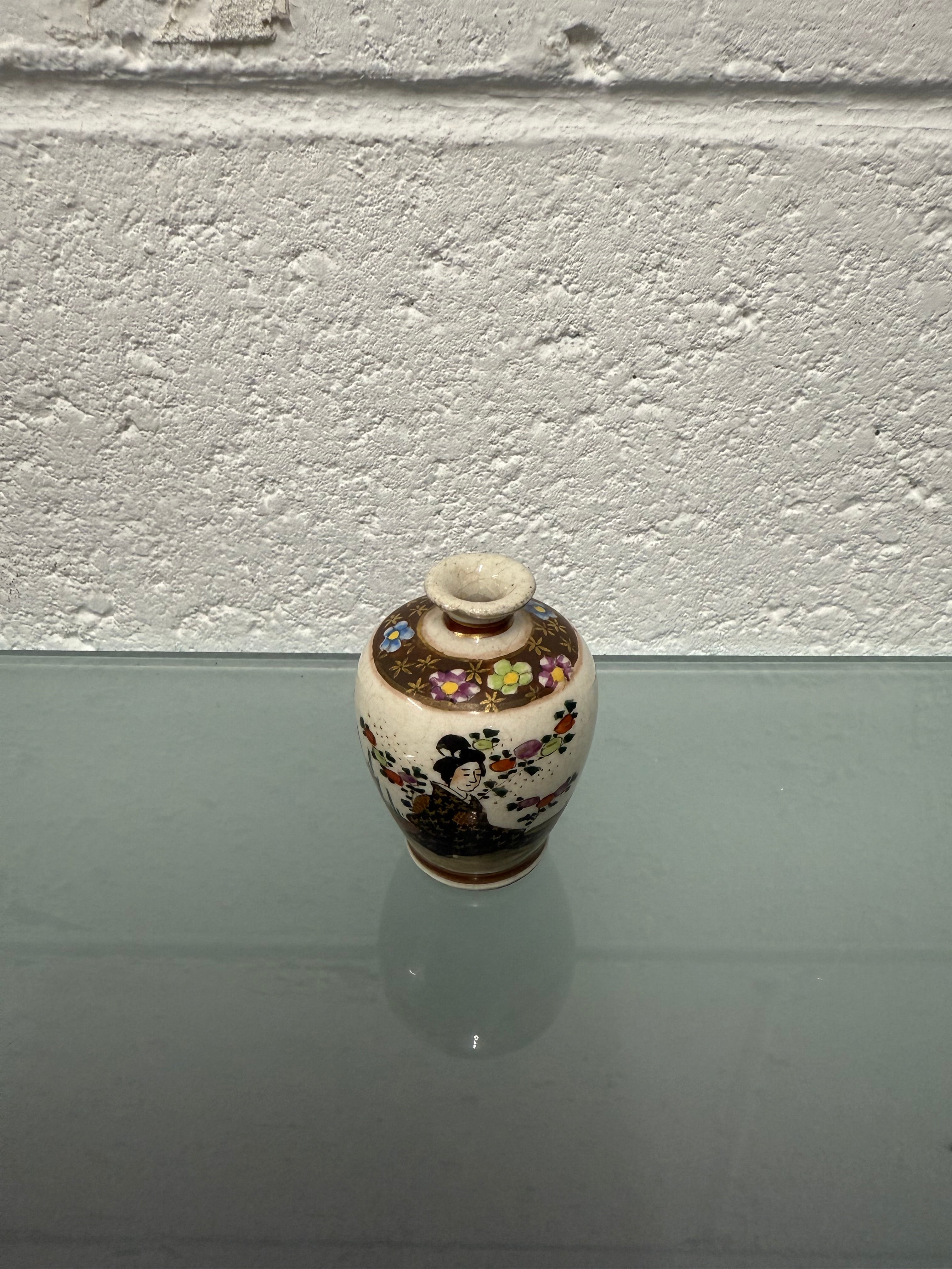 Minniature Satsuma Vase