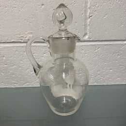 Antique Mary Gregory Decanter/Cruet
