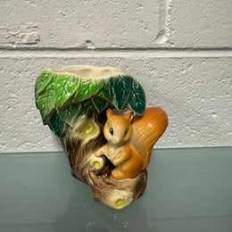 Vintage Squirrel Vase