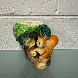 Vintage Squirrel Vase