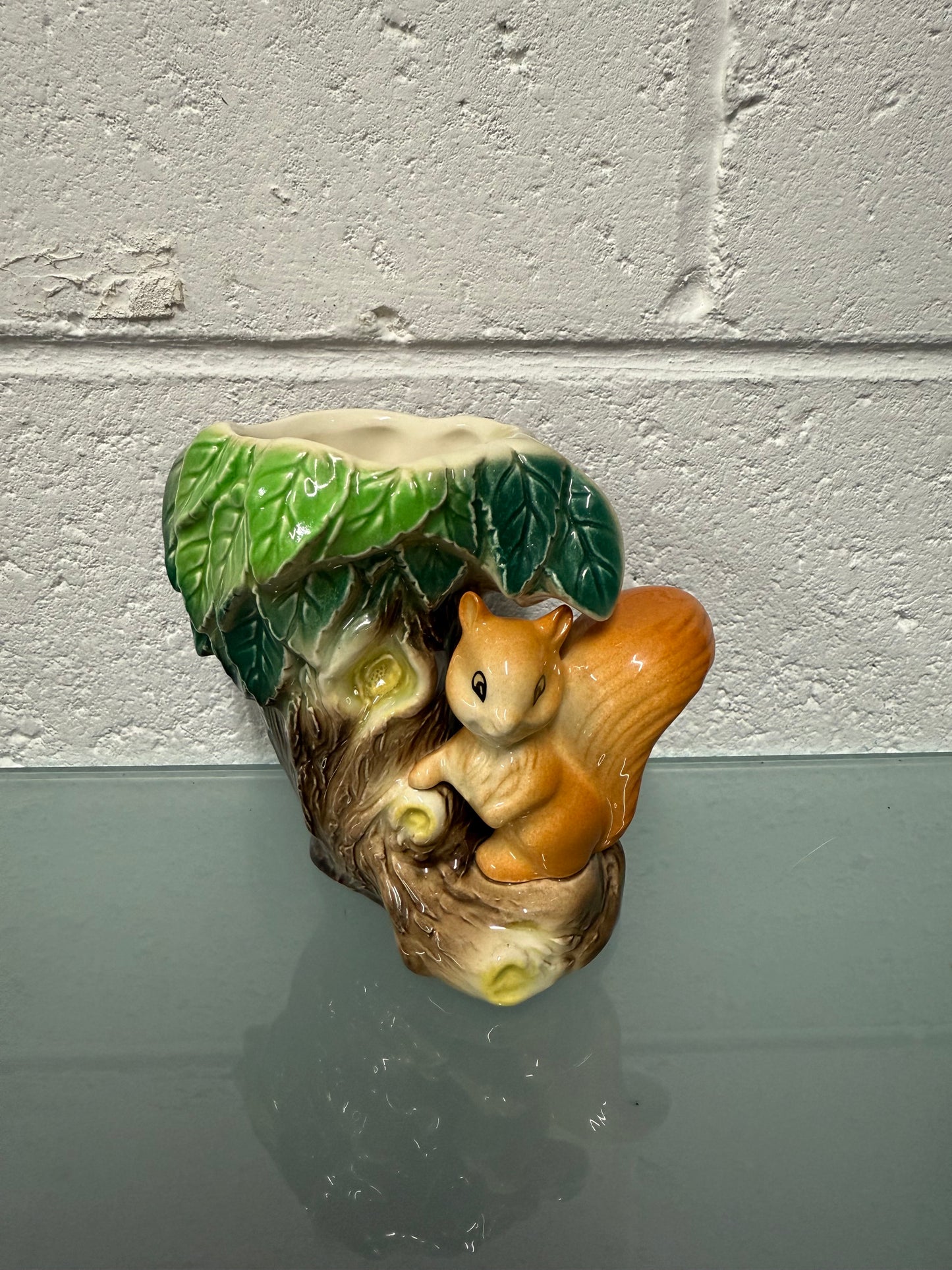 Vintage Squirrel Vase