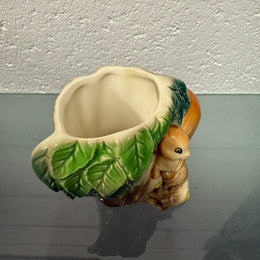 Vintage Squirrel Vase