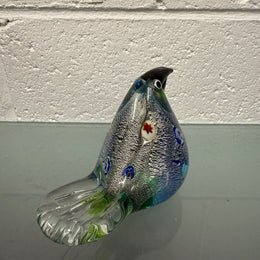 Vintage Murano Art Glass Bird Paperweight