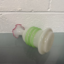 Antique/Vintage French Opaline Glass Vase
