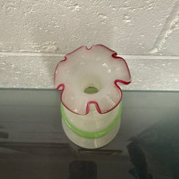 Antique/Vintage French Opaline Glass Vase
