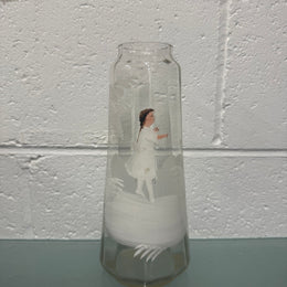 Antique Mary Gregory Glass Vase