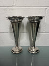 Pair of Edwardian Sterling Silver Vases | Antique & Vintage | Moonee Ponds Antiques | Australia Wide Delivery
