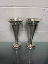 Pair of Edwardian Sterling Silver Vases | Antique & Vintage | Moonee Ponds Antiques | Australia Wide Delivery