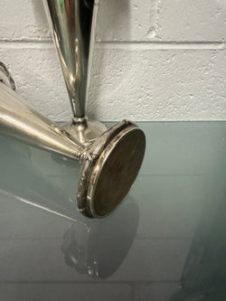 Pair of Edwardian Sterling Silver Vases | Antique & Vintage | Moonee Ponds Antiques | Australia Wide Delivery