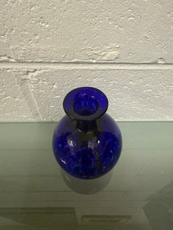 Cobalt Blue Art Glass Small Vase | Antique & Vintage | Moonee Ponds Antiques | Australia Wide Delivery