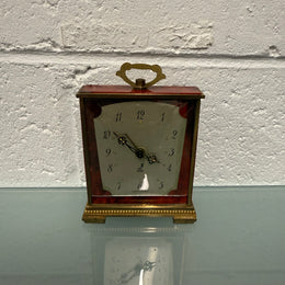 Art Deco French "Jaz" Alarm Travel Clock