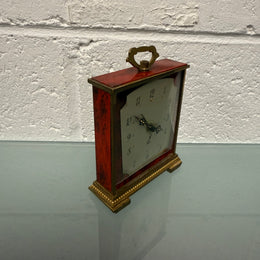 Art Deco French "Jaz" Alarm Travel Clock
