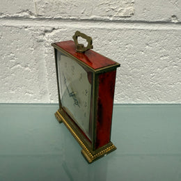 Art Deco French "Jaz" Alarm Travel Clock