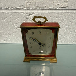 Art Deco French "Jaz" Alarm Travel Clock