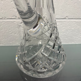 Vintage Crystal Decanter With Stopper
