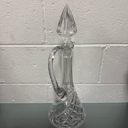 Vintage Crystal Decanter With Stopper