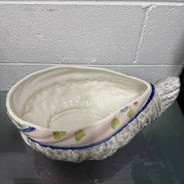 Vintage Italian Hand Painted Earthenware Hen Tureen