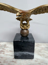 Vintage Bronze Eagle Statue On Marble Base | Antique & Vintage | Moonee Ponds Antiques | Australia Wide Delivery