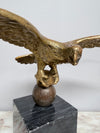 Vintage Bronze Eagle Statue On Marble Base | Antique & Vintage | Moonee Ponds Antiques | Australia Wide Delivery