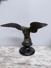 Antique Bronze Eagle On Wooden Base | Antique & Vintage | Moonee Ponds Antiques | Australia Wide Delivery
