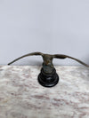 Antique Bronze Eagle On Wooden Base | Antique & Vintage | Moonee Ponds Antiques | Australia Wide Delivery