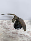 Antique Bronze Eagle On Wooden Base | Antique & Vintage | Moonee Ponds Antiques | Australia Wide Delivery