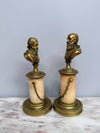 Pair of Grand Tour Bronze & Marble Busts of "King Henry IV" of France & His Advisor "The Duke of Sully" | Antique & Vintage | Moonee Ponds Antiques | Australia Wide Delivery