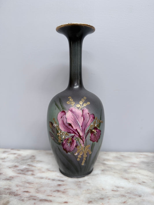 Vintage English Hand Painted Vase