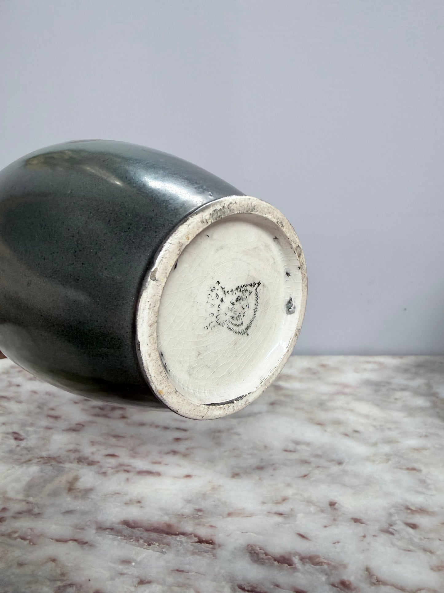Vintage English Hand Painted Vase