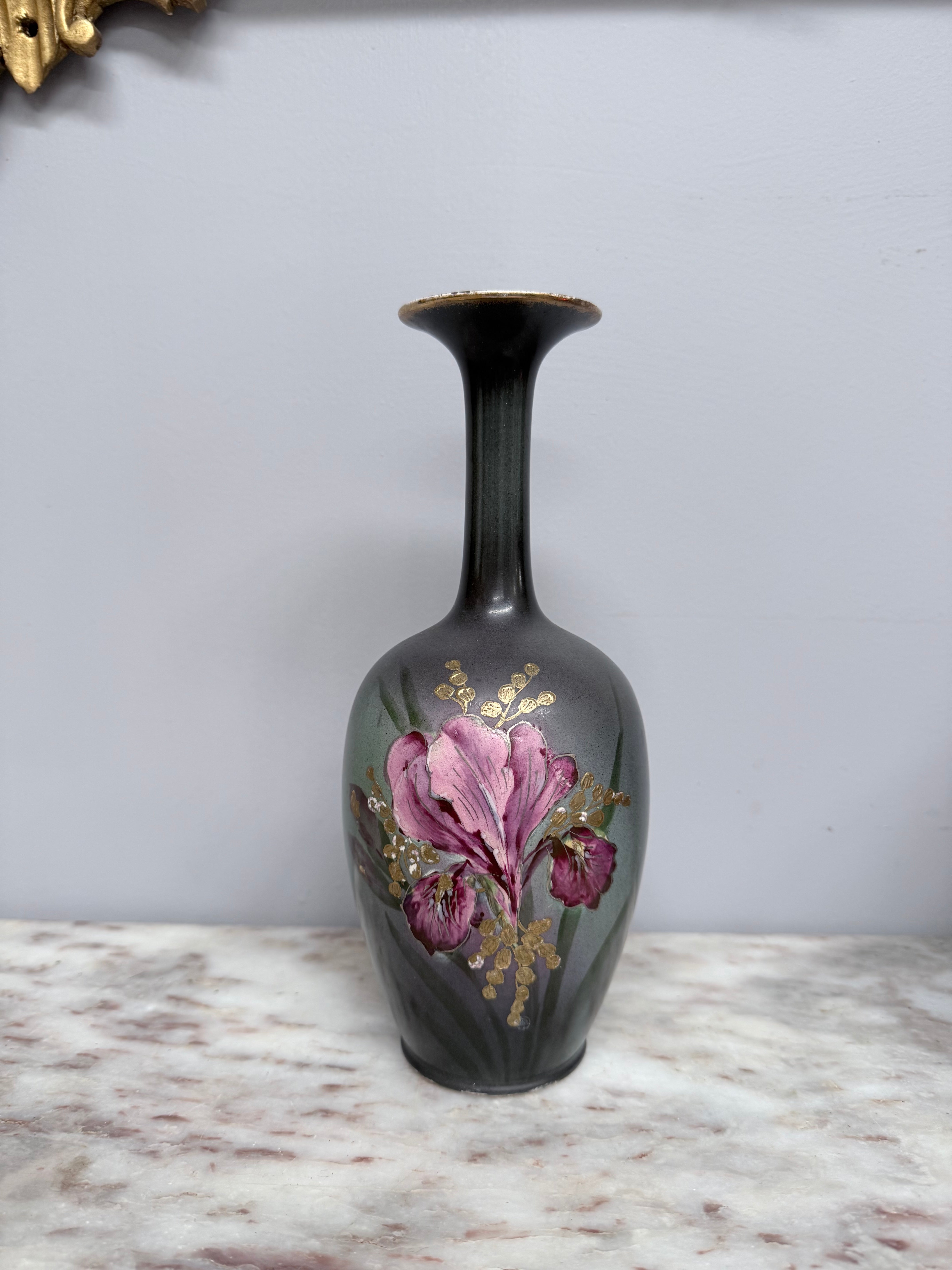 Vintage English Hand Painted Vase | Antique & Vintage | Moonee Ponds Antiques | Australia Wide