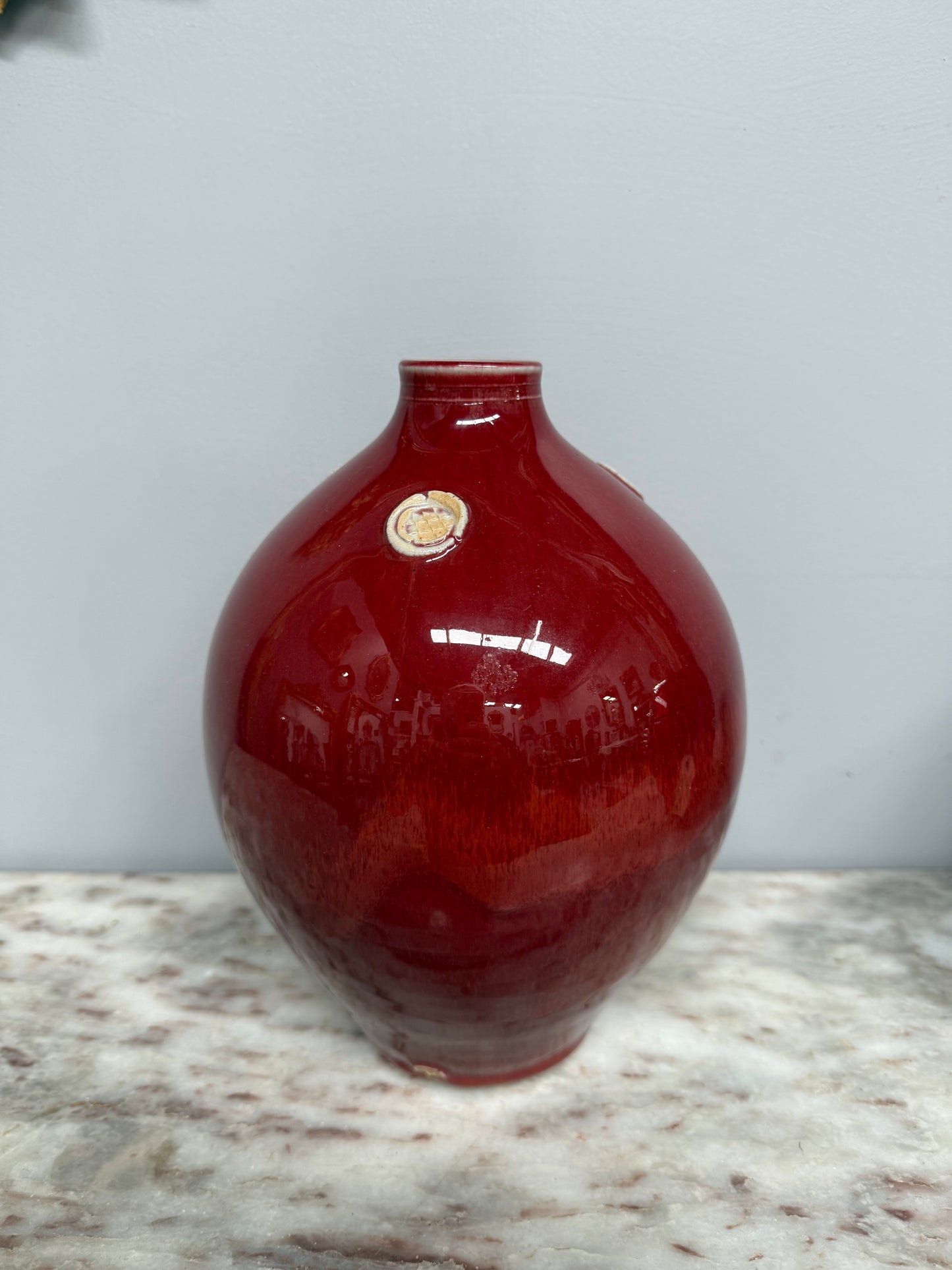 Australian Pottery Vase by Tony Barnes