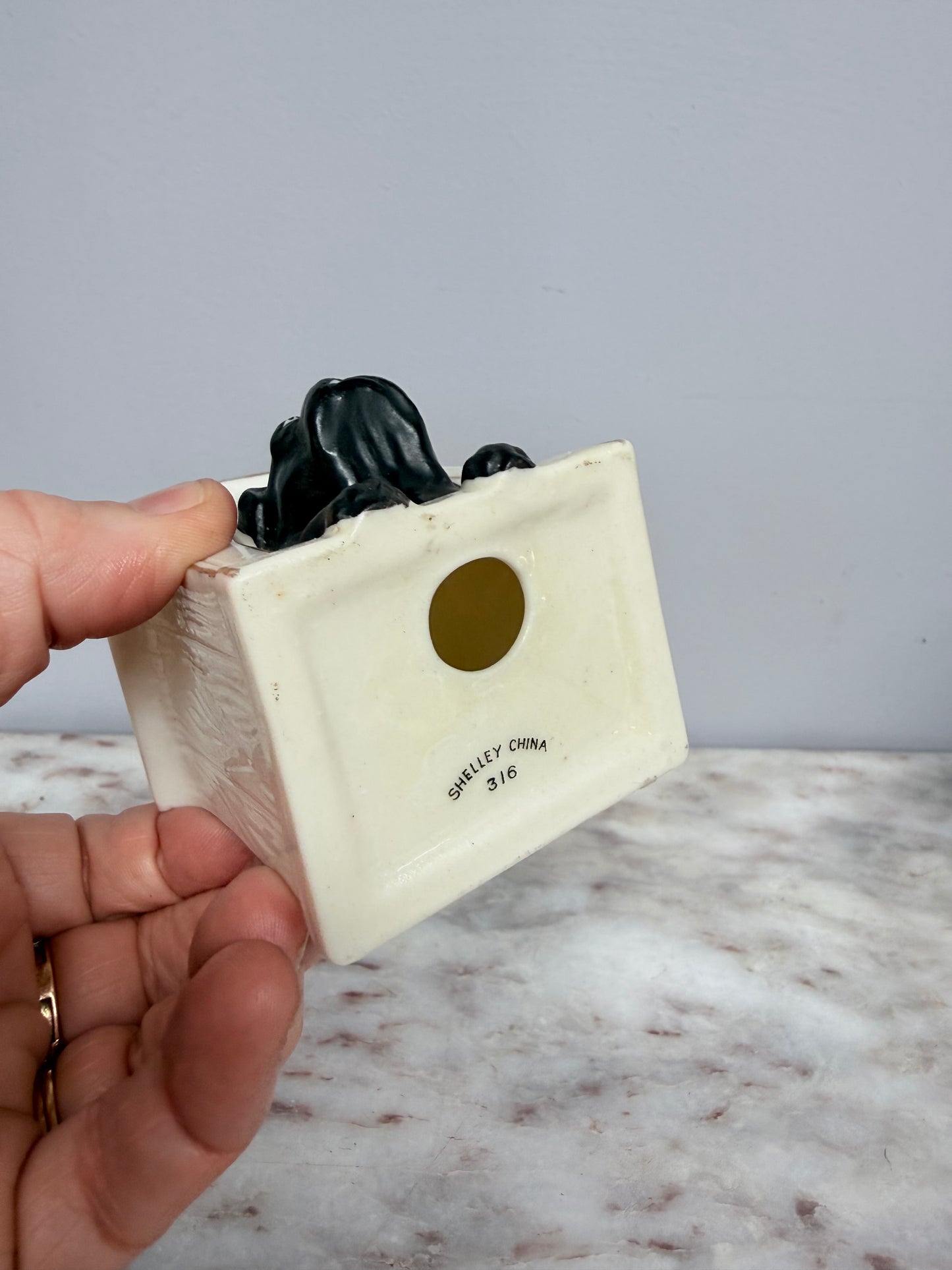 Vintage Shelley China Crested Ware "The Black Watch"