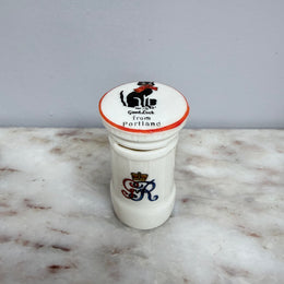 Rare Willow Crested China Ware Post Office Box