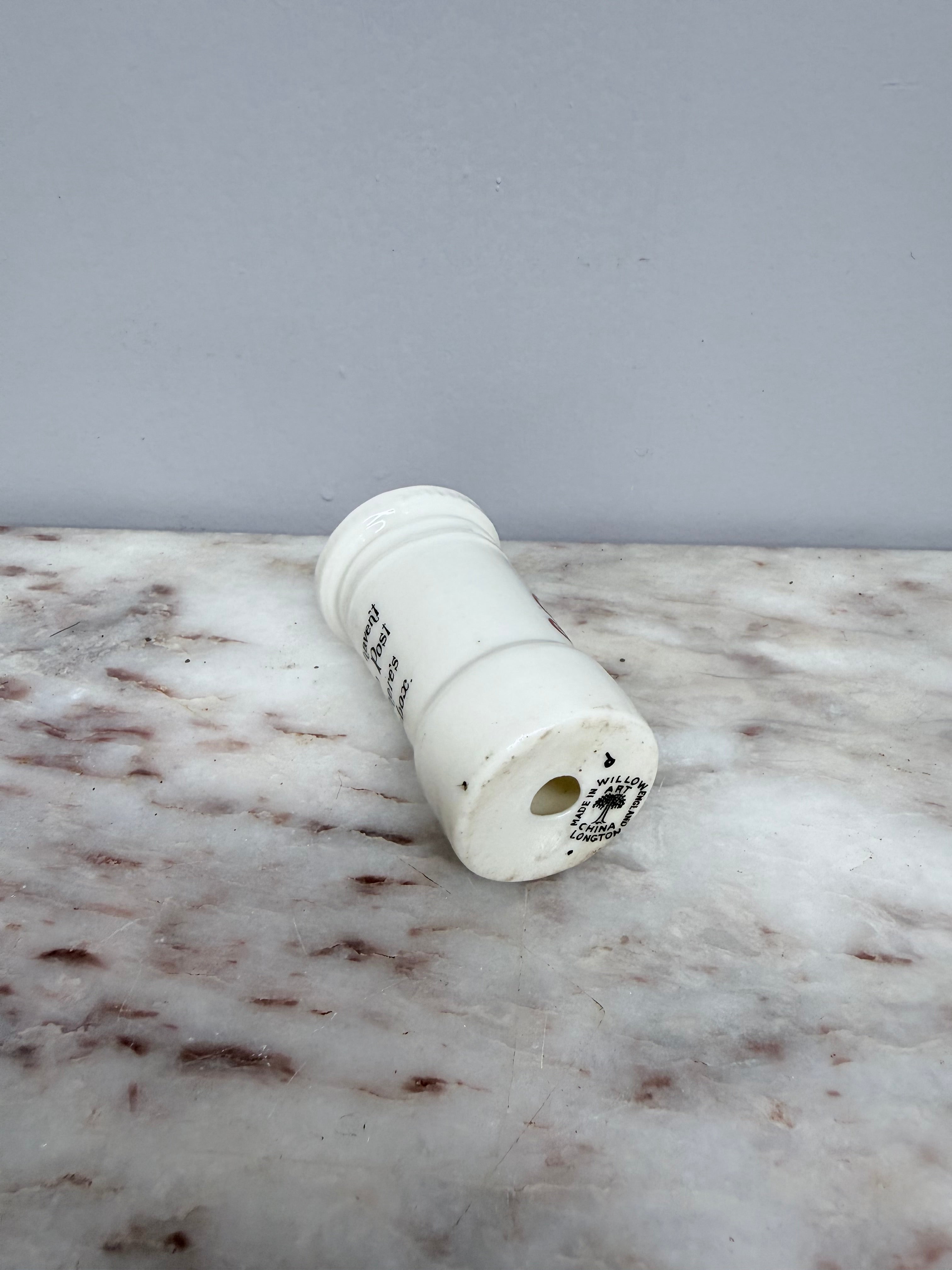Rare Willow Crested China Ware Post Office Box | Antique & Vintage | Moonee Ponds Antiques | Australia Wide Delivery