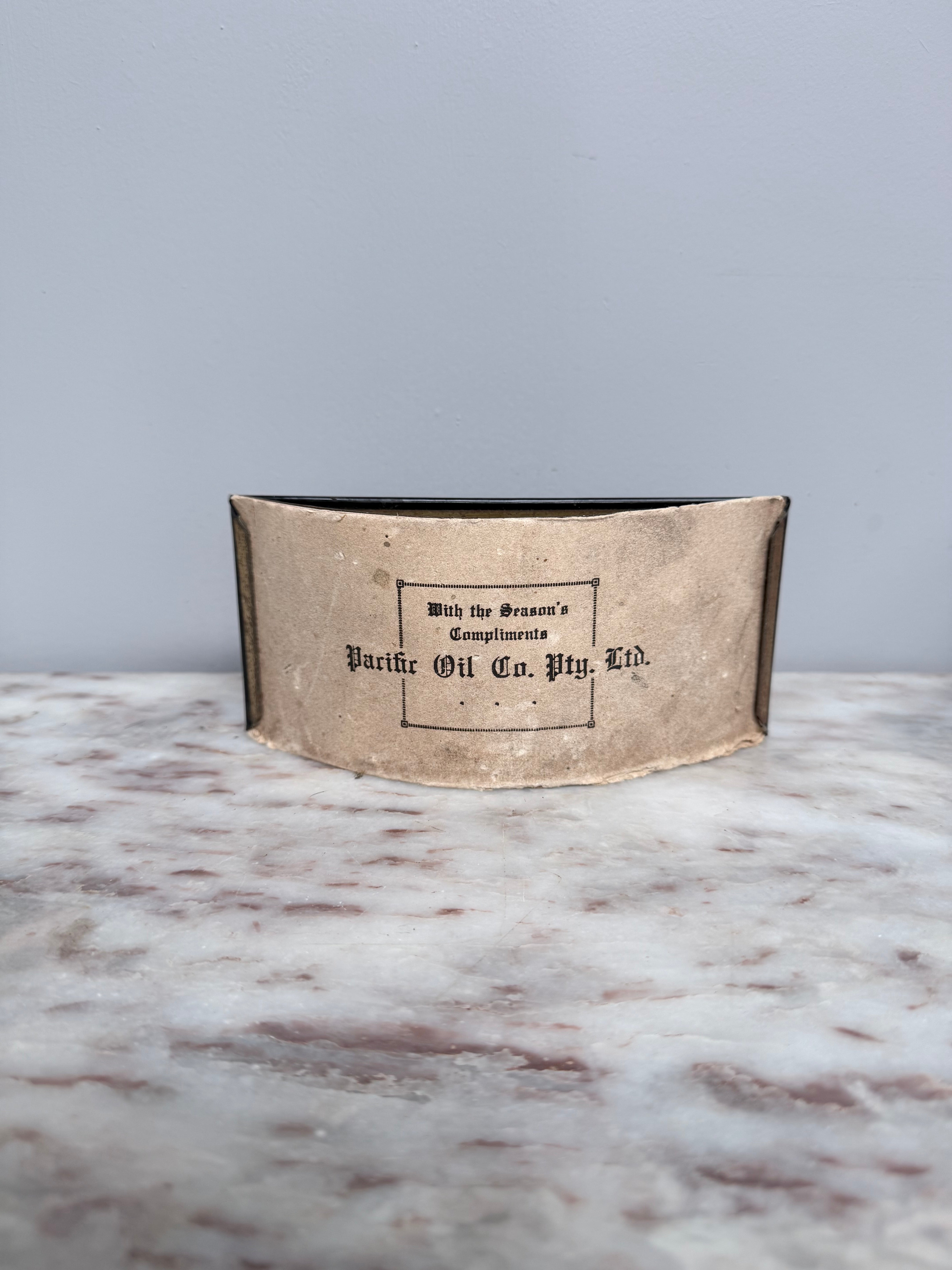 Pacific Oil Company Melbourne 'Motor Spirit' | Antique & Vintage | Moonee Ponds Antiques | Australia Wide Delivery