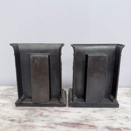 Pair Art Deco Egyptian Revival Bookends