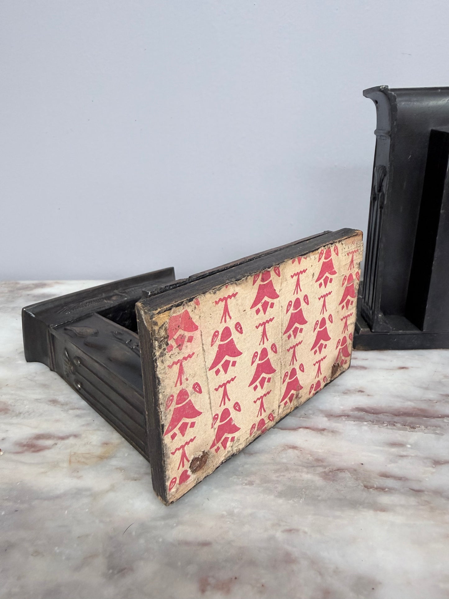 Pair Art Deco Egyptian Revival Bookends