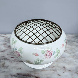 Vintage Wedgwood Rosehip Design Rose Bowl & Insert