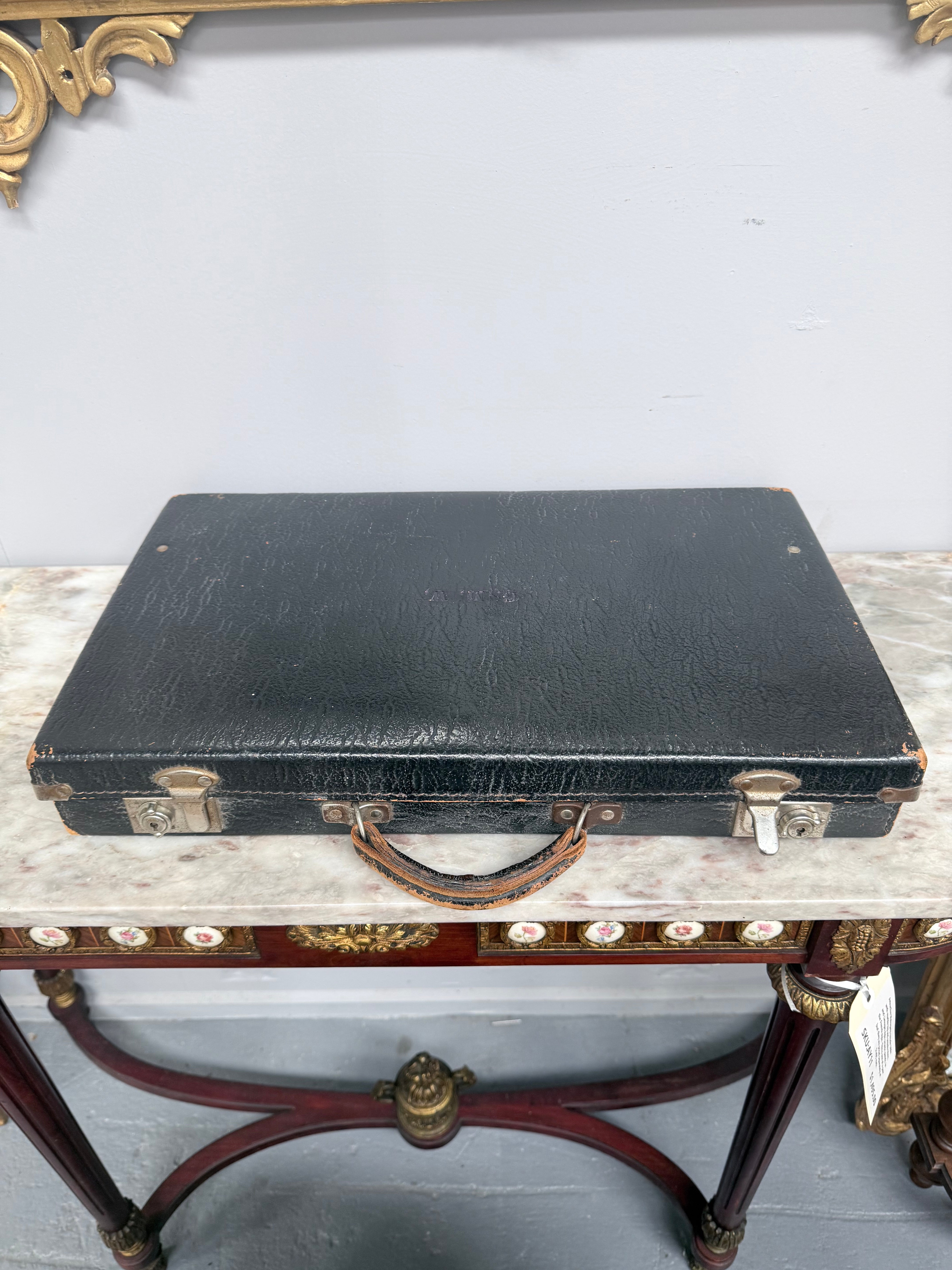 Vintage Leather Briefcase | Antique & Vintage | Moonee Ponds Antiques | Australia Wide Delivery
