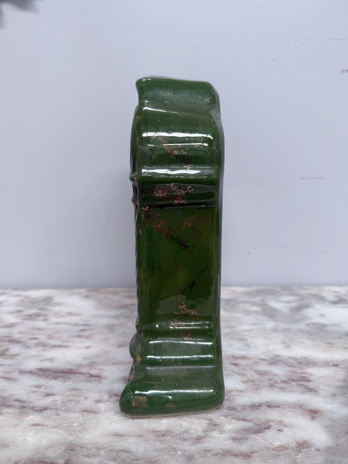 Edwardian Ceramic Mantle Clock