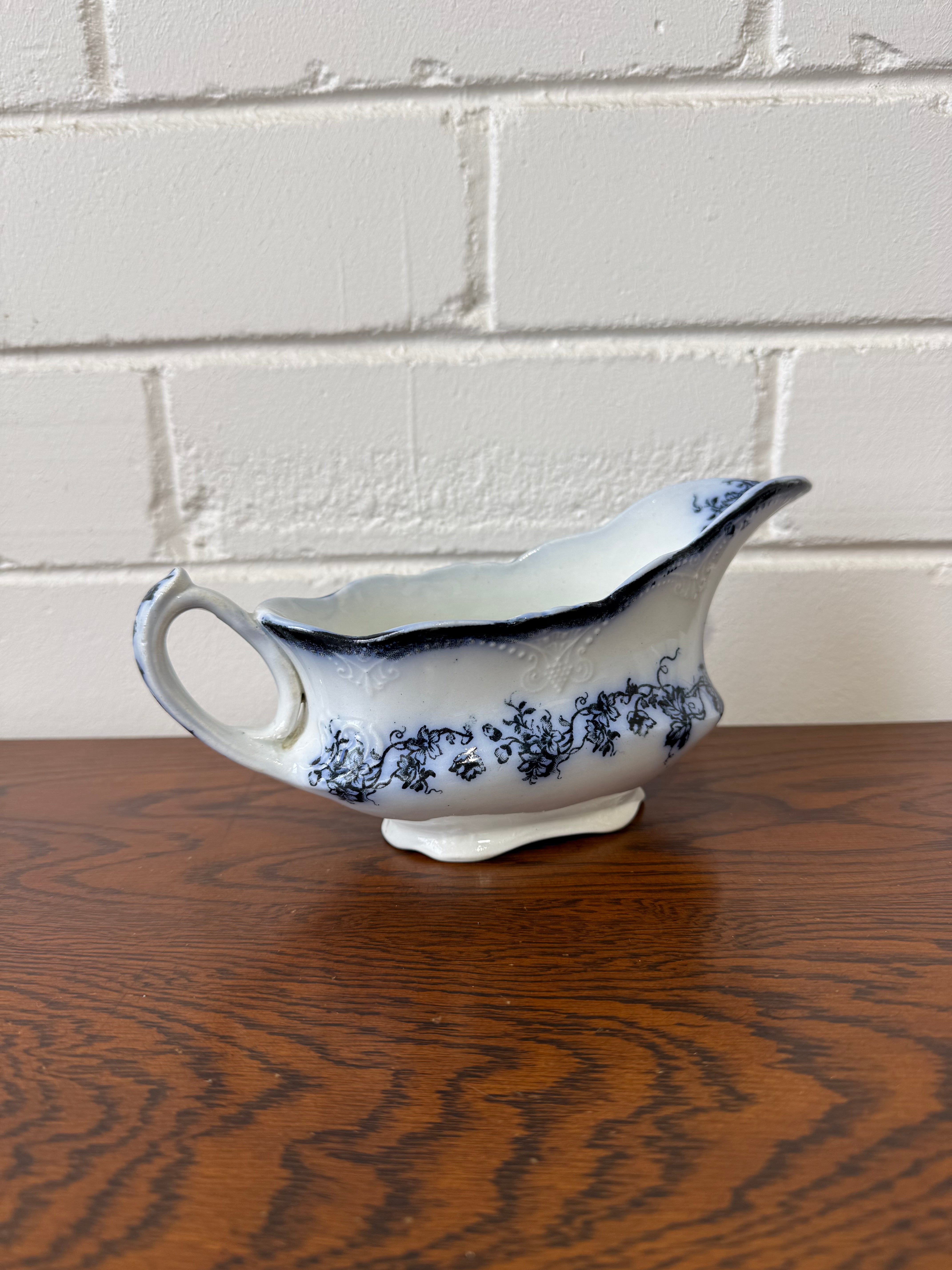 Vintage Wedgwood & Co 'Vine' Gravy Boat