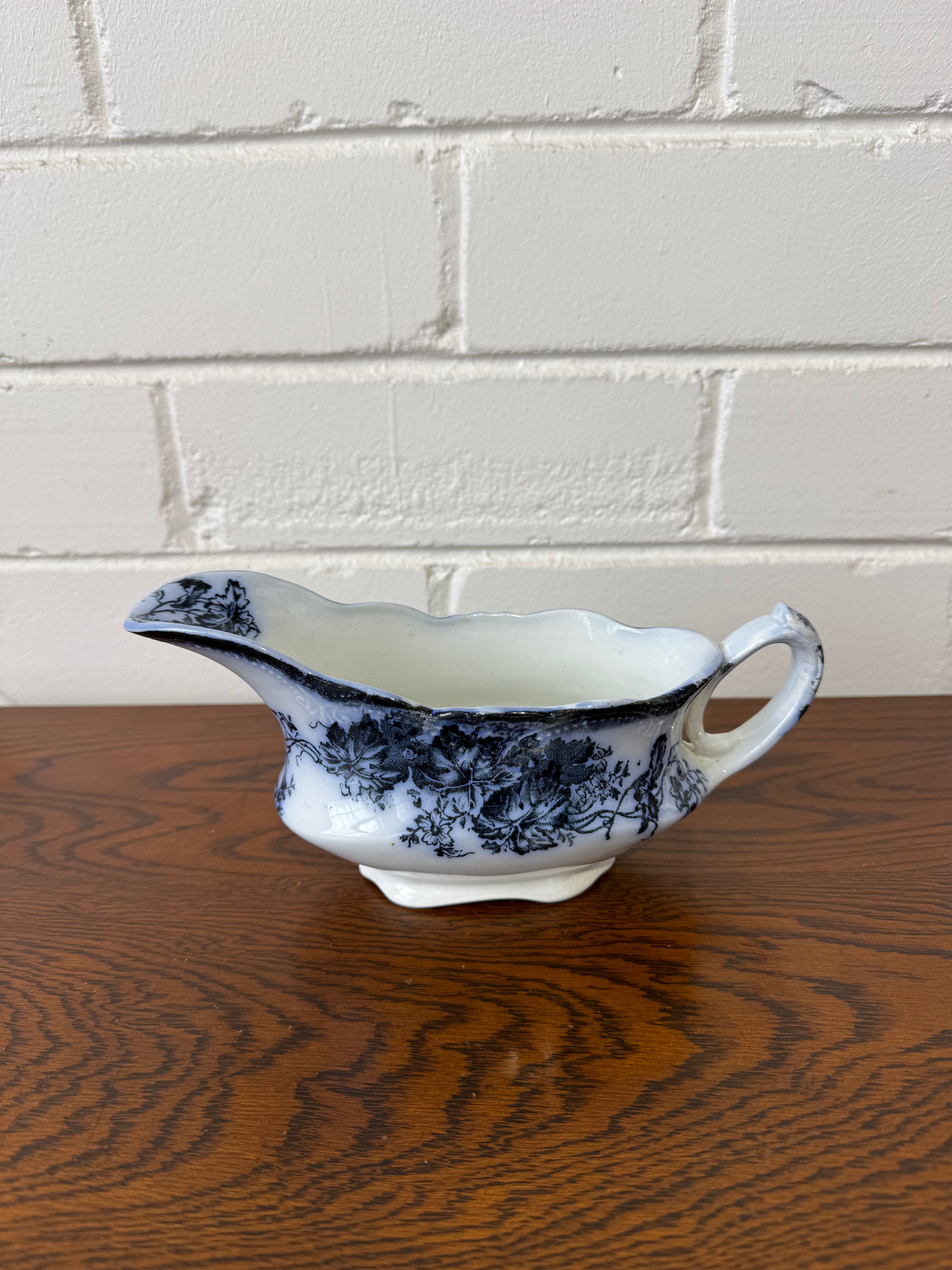 Vintage Wedgwood & Co 'Vine' Gravy Boat