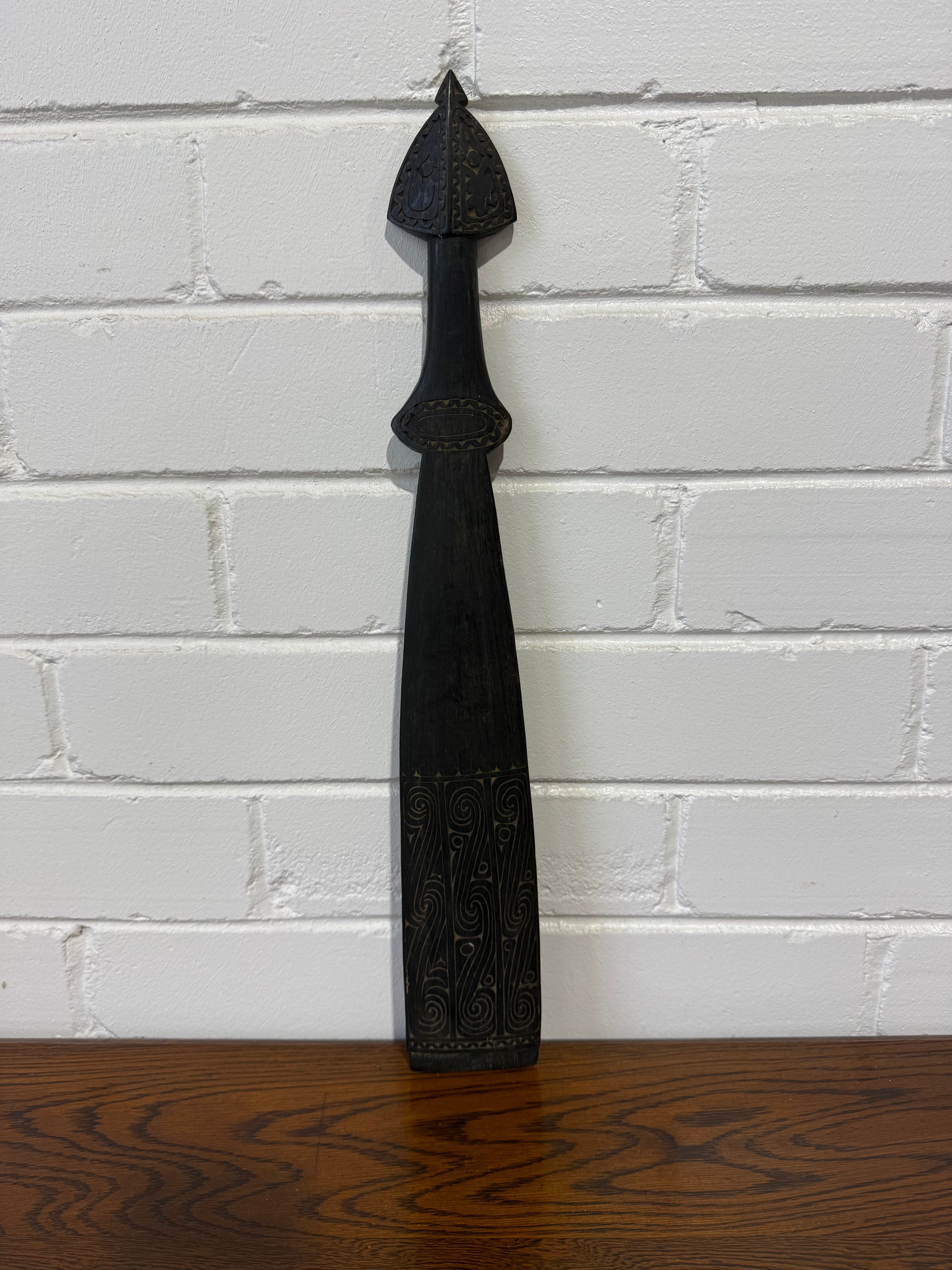 Antique Massim Sword Club Papua New Guinea