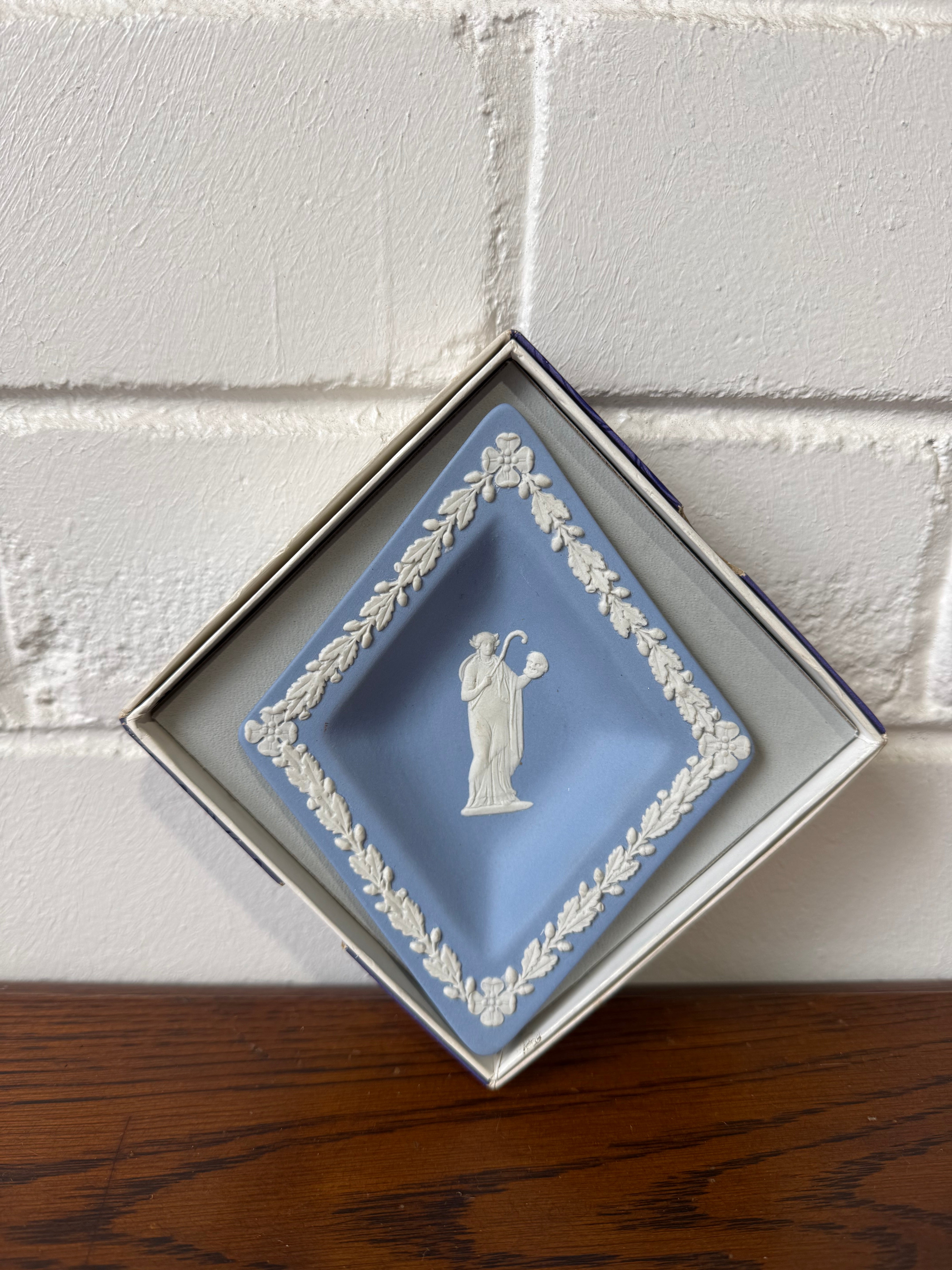 Vintage Wedgwood Trinket Tray in Original Box