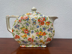 Empire Made in England Teapot With Floral Pattern | Antique & Vintage | Moonee Ponds Antiques | Australia Wide Delivery