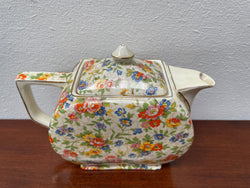 Empire Made in England Teapot With Floral Pattern | Antique & Vintage | Moonee Ponds Antiques | Australia Wide Delivery