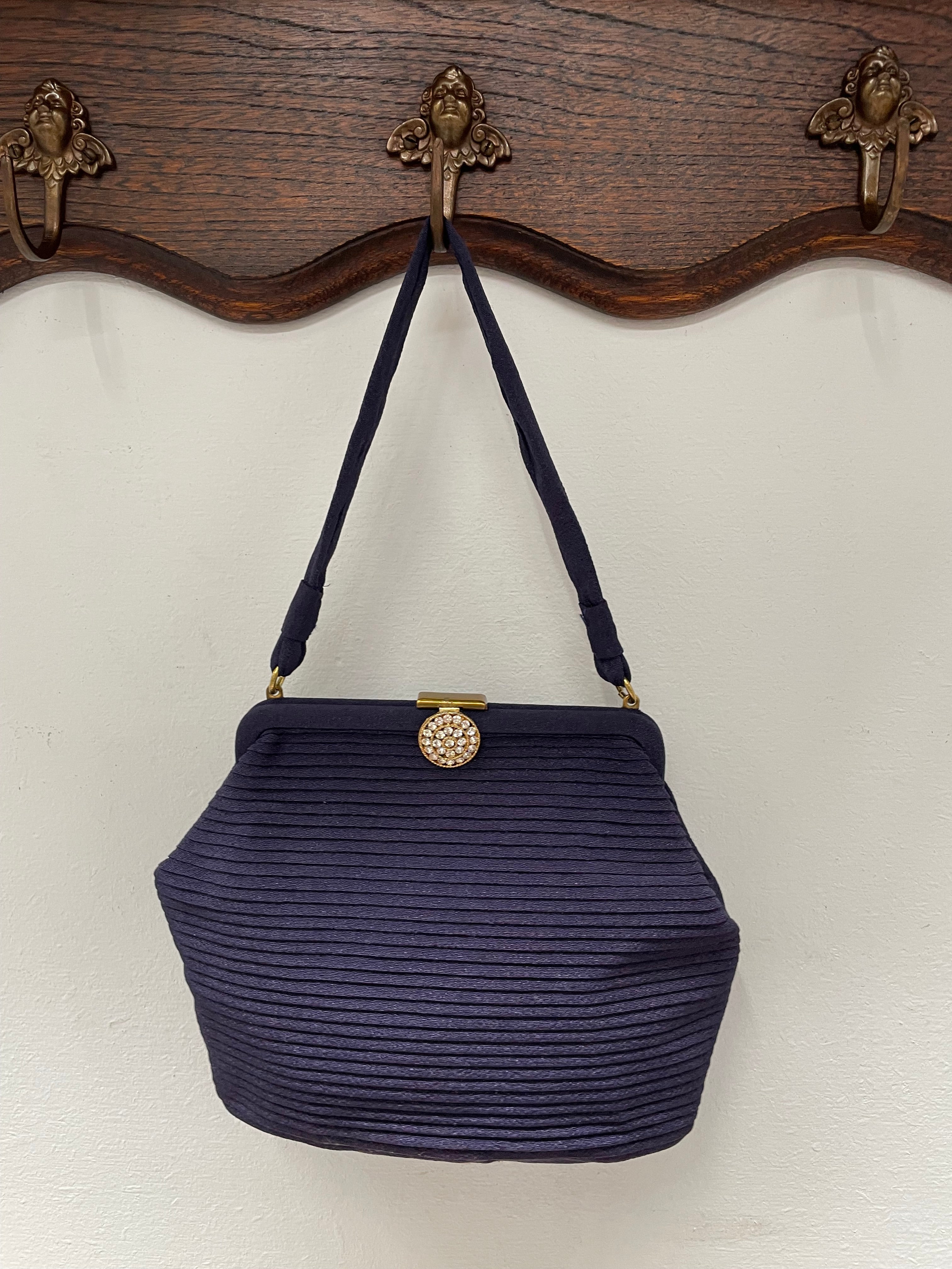 Vintage Blue Evening Bag | Antique & Vintage | Moonee Ponds Antiques | Australia Wide Delivery
